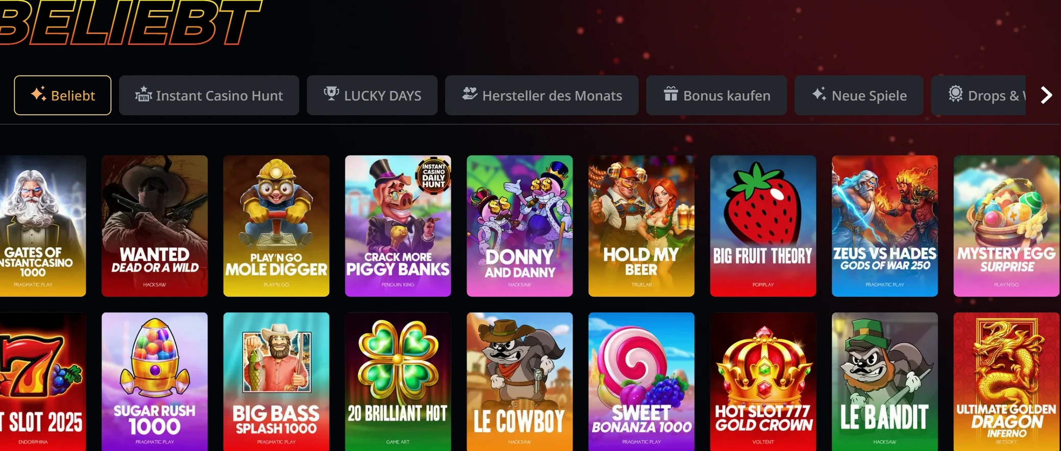 Beliebte Spieleentwickler bei Instant Casino - NetEnt, Microgaming, Evolution